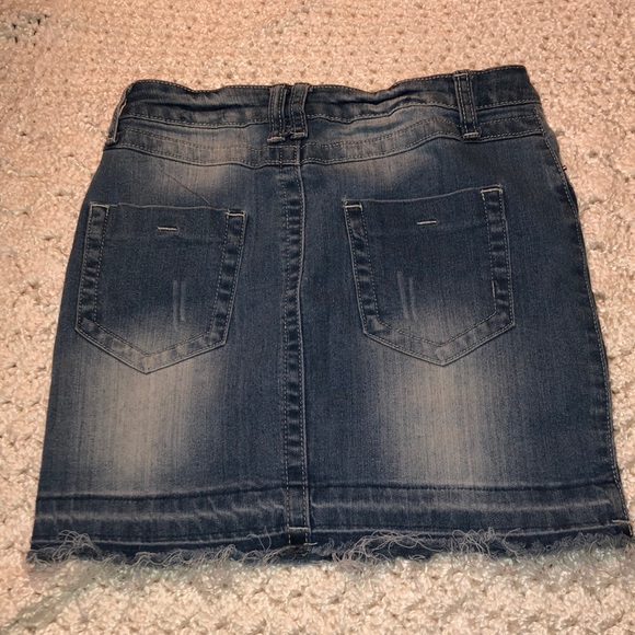 Liquid X Jean Skirt - Picture 3 of 3